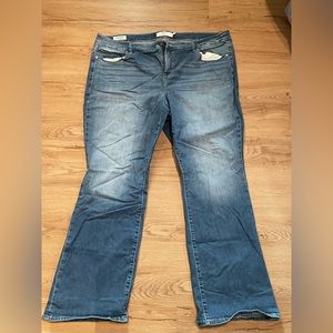 Size 24R Torrid mid rise Bootcut Jeans